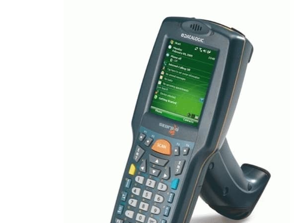 Datalogic Skorpio Gun DL-SKORPIO-G 701-902-455 - Datainnsamlingsterminal - Win CE 5.0 - 2.8" farge TFT (240 x 320) - strekkodeleser - (synlig laserdi
