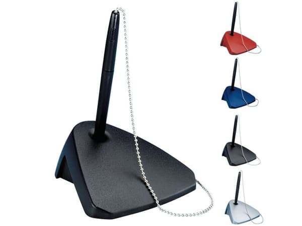 MAUL pennestativ, basemål: (B)112 x (D)106 x(H)40mm, svart Pennestativ høyde: 150 mm (43930-90)