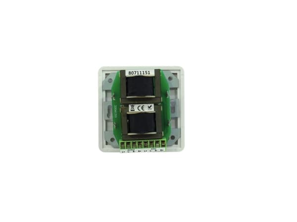 Omnitronic 80711151, Vridbart volymreglage, Väggmonterad, Vit, 50 - 18000 hz, 4 O, 5 W