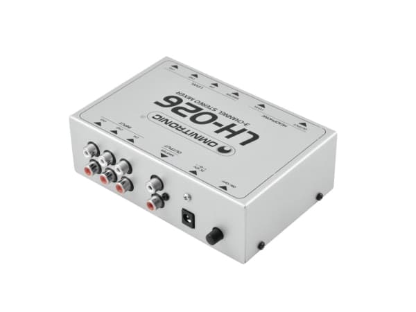 Omnitronic 10355026 3-kanavainen audiosekoitin 20 - 20000 Hz Valkoinen (10355026)