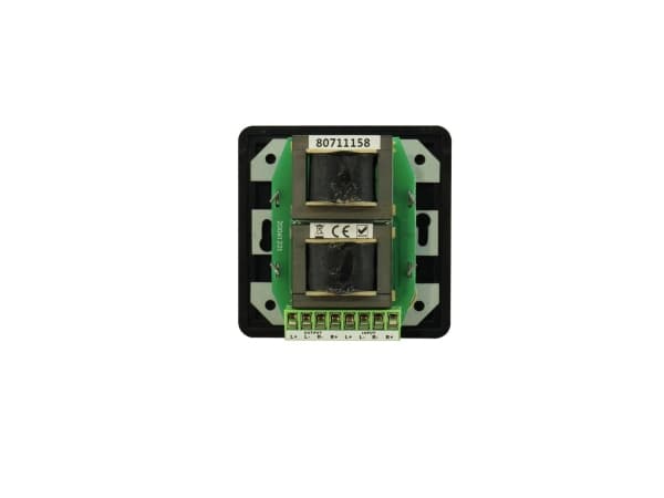 Omnitronic 80711158, Rotasjonsvolumkontroll, Vegg-montert, Sort, Plast, 50 - 18000 Hz, 4 O