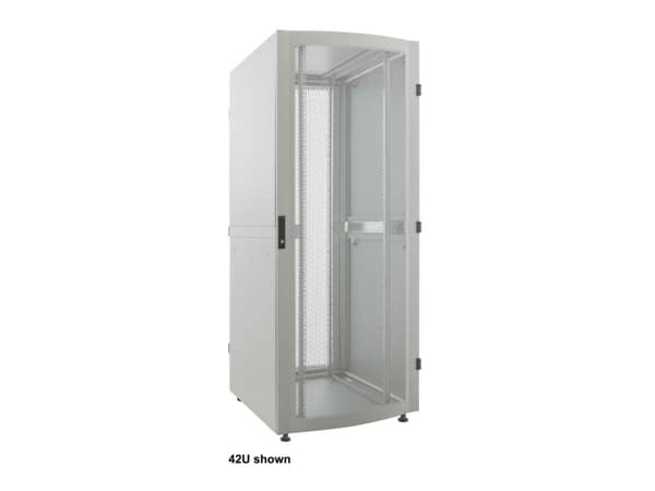 Intellinet 715577, Fristående rack, 36U, 2000 kg, Knapplås, Justerbara fötter, 95 kg