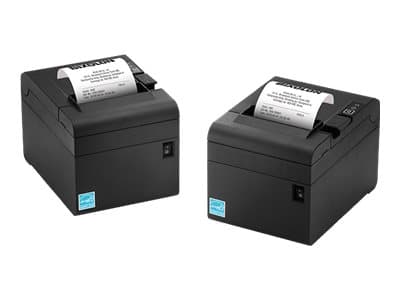 BIXOLON SRP-E302 - Kvitteringsskriver - direktetermisk - Rull (8 cm) - 203 dpi - inntil 220 mm/sek - USB 2.0, LAN, seriell - kutter - svart