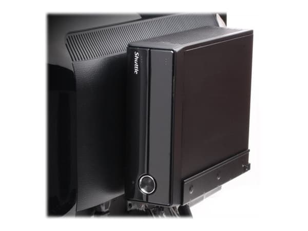Shuttle PV02 VESA mount accessory - Monteringsbøyle fra skrivebord til vegg / til skjerm - svart - for Shuttle XH