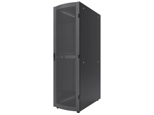 Intellinet 715201, Itseseisova teline, 42U, 1500 kg, Säädettävät jalat, 121 kg, Musta