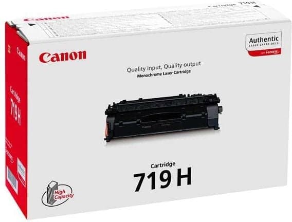 Canon 719 H - Høy ytelse - svart - original - tonerpatron - for i-SENSYS LBP251, LBP252, LBP253, LBP6310, MF411, MF416, MF418, MF419, MF6140, MF6180