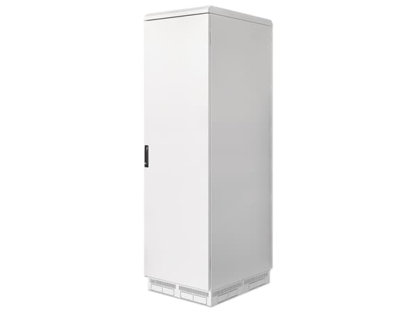 Intellinet 716147, Väggmonterad rack, 42U, 1000 kg, Knapplås, 115 kg, Grå