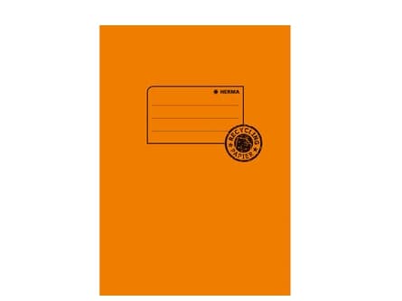 HERMA 5504, Oransje, Papir, 148 mm, 210 mm