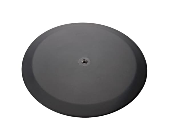 König & Meyer 26700, Gulvplate, Sort, Støpejern, Frittstående, 6,7 kg, 21 mm