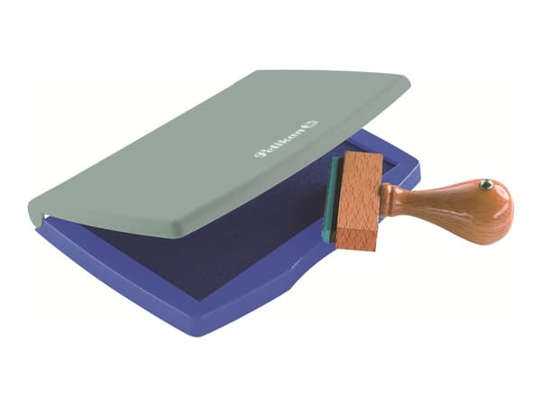 Pelikan 3E - Håndstempelpute - blå - 50 x 70 mm