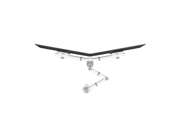 Dataflex Viewgo, Festeklemme/gjennomføring, 8 kg, 68,6 cm (27"), 100 x 100 mm, Høydejustering, Hvit