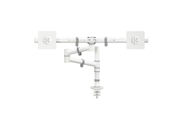 Dataflex Viewgo, Festeklemme/gjennomføring, 8 kg, 68,6 cm (27"), 100 x 100 mm, Høydejustering, Hvit