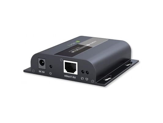 Techly IDATA-EXTIP-383V4, 1920 x 1080 piksler, AV-sender og -mottaker, 120 m, Koblet med ledninger (ikke trådløs), Sort, HDCP