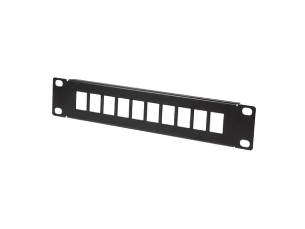LogiLink ACT108, Näppäimistöpaneeli, Musta, Terästä, 25,4 cm (10"), 43 mm, 255 mm