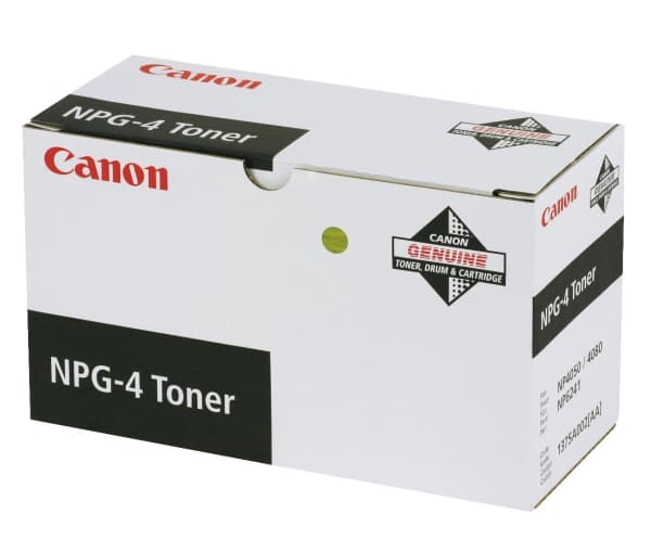 Canon NPG-4 Toner, 15000 sider, Sort, 1 stykker