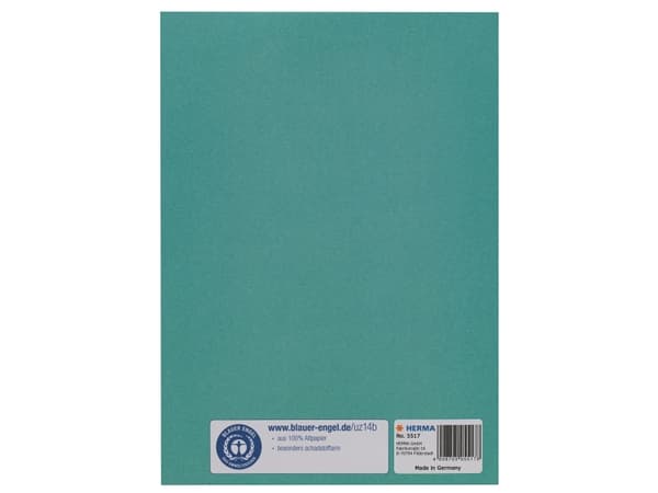 HERMA 5517, Turkis, Papir, Mann/kvinne, 153 mm, 212 mm, 1 stykker