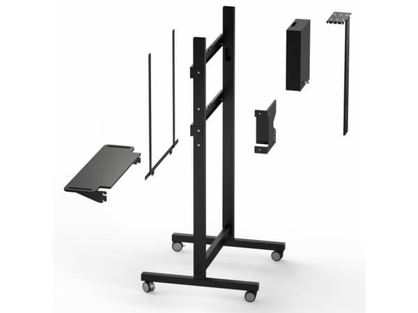 Kindermann 4004000202, Hylle, Sort, MDF, 10 kg, 1 stykker, 1000 mm