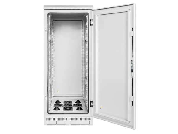 Intellinet 716130, Itseseisova teline, 27U, 1000 kg, Näppäinlukko, Tehostunut kaapelinhallinta, 85 kg