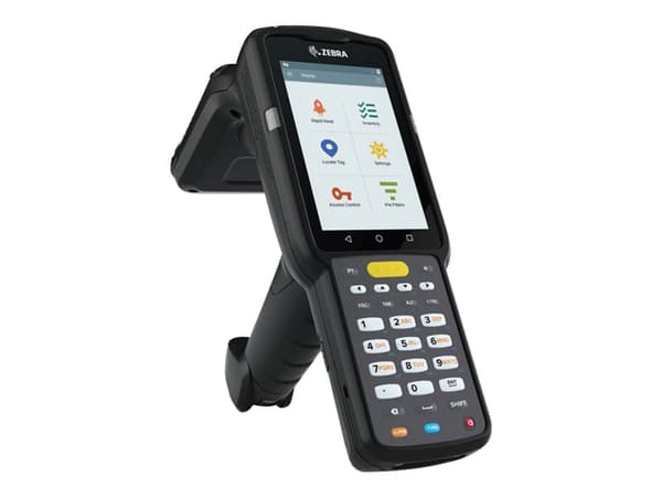 Zebra MC3330xR, 10,2 cm (4"), 800 x 480 pikseliä, Gorilla Glass, 4 GB, SDHC, SDXC, 32 GB