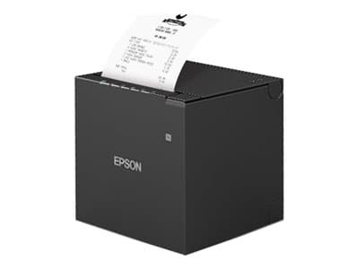 Epson TM m30III - Kvittoskrivare - termisk linje - Rulle (7,95 cm) - 203 x 203 dpi - upp till 300 mm/sek - USB 2.0-värd, USB, USB-C, LAN, Wi-Fi(ac), Svart
