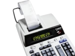 Canon MP 1411-LTS Desktop Print Calculator White (9397A004) Hvit