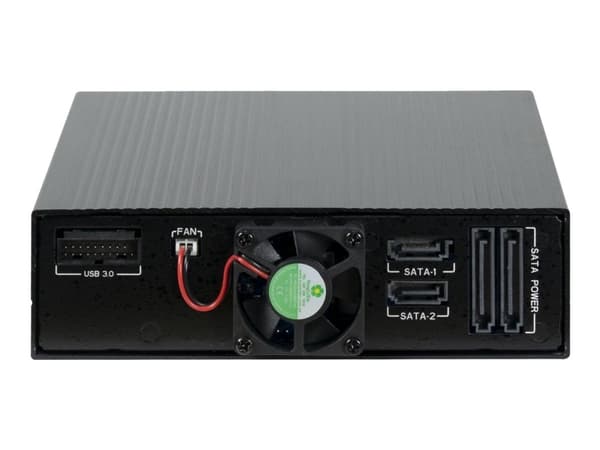Inter-Tech ST-7227U - Tallennuslaitekotelo - 2,5", 3,5"
