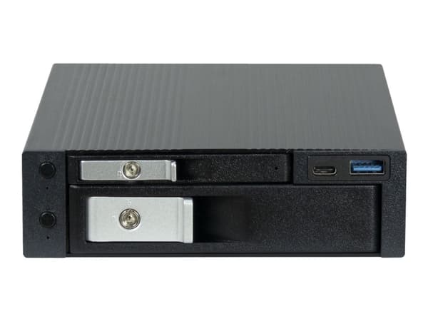 Inter-Tech ST-7227U - Tallennuslaitekotelo - 2,5", 3,5"