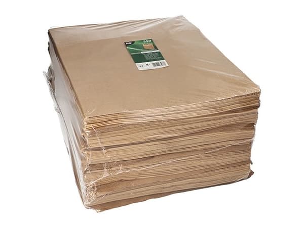 Papstar 88449, Brun, Rektangel, 250 stykker, 400 mm, 320 mm, 110 mm