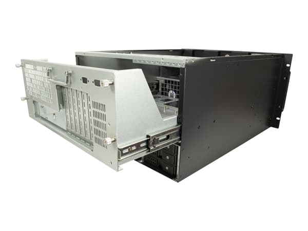 Inter-Tech IPC 6U-6606 - Rackmonterbar - utvidet ATX (E-ATX) - SATA - hot-swap - ingen strømforsyning (ATX) - USB