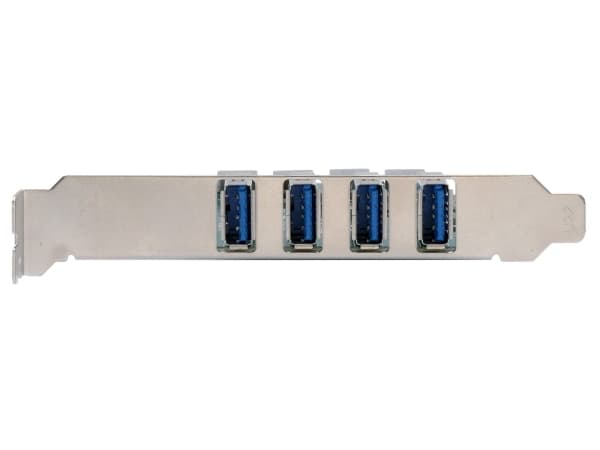 EXSYS GmbH USB 3.2 Gen 1 PCIe-kort med 4 portar, 3A (Renesas) (EX-11194)