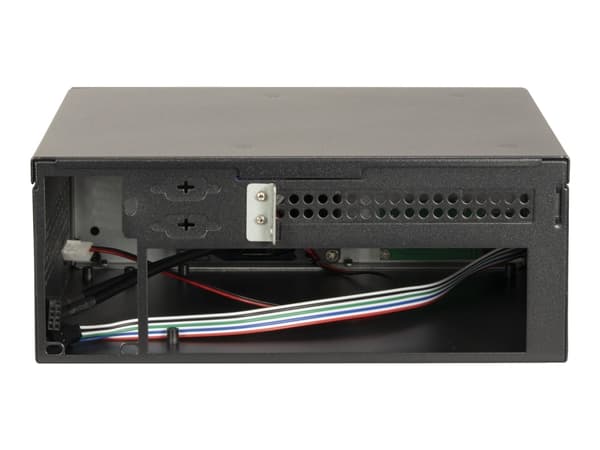 Inter-Tech IPC S21 - Mini server case - mini-ITX - ingen strømforsyning (FlexATX) - USB