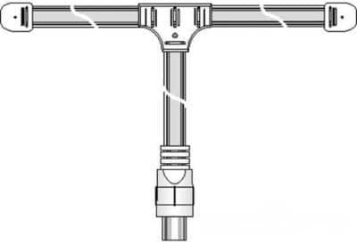 e+p FM dipole, Flerfarget, Dobbel, 42 dBi, FM, 1,8 m, 300 O