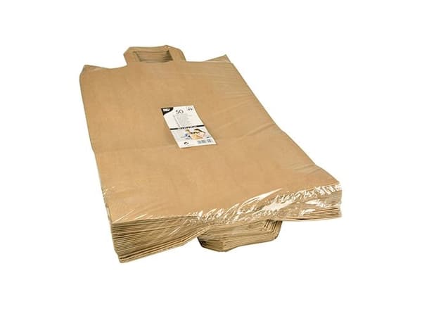 Papstar 86451, Brun, Rektangel, 9 kg, 70 g/m ^, papper, 50 styck