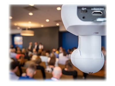 Panasonic AW-UE4WG - Konferenskamera - panorering / lutning - färg - 3840 x 2160 - motoriserad - 1400 TVL - ljud - HDMI - USB - MJPEG, H.264, H.265,