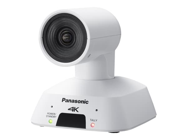 Panasonic AW-UE4WG - Konferansekamera - panorering / tipping - farge - 3840 x 2160 - motorisert - 1400 TVL - lyd - HDMI - USB - MJPEG, H.264, H.265,