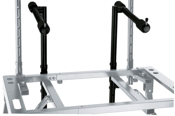 König & Meyer 18952-000-55, Tastatur, Sort, Stål, 30 kg, 26,5 cm, 39 cm