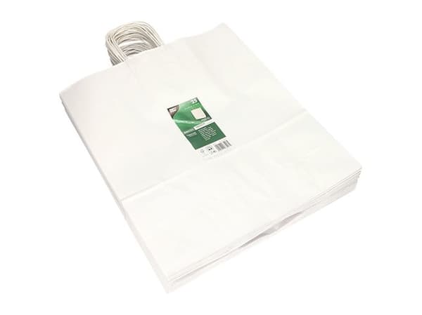 Papstar 88417, Hvit, Rektangel, 25 stykker, 410 mm, 350 mm, 140 mm