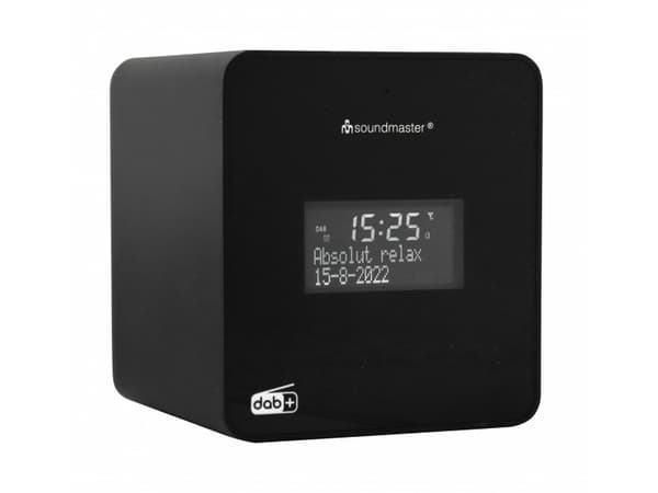 Soundmaster UR109SW, Digital alarm clock, Black, LCD, DC/Battery, 5 V, 1.2 A