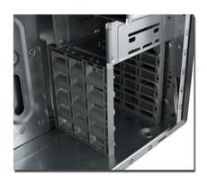 LC-Power PRO-925B, Midi Tower, PC, Svart, ATX, micro ATX, Metall, HDD, Energiljus