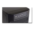 Miniatyrbild 2 av 4: LC-Power PRO-925B, Midi Tower, PC, Svart, ATX, micro ATX, Metall, HDD, Energiljus