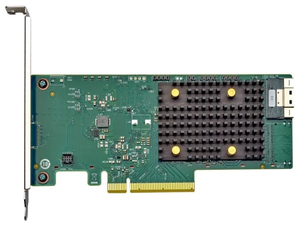 Lenovo ThinkSystem 540-8i - Styreenhed til lagring (RAID) - 8 kanava - SATA / SAS 12Gb/s - lavprofil - RAID 0, 1, 10, JBOD - PCIe 4.0 x8 - for ThinkS