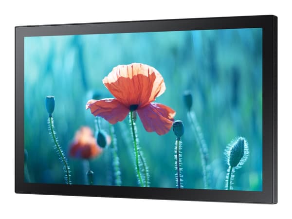 Samsung QB13R-T, Interaktiivinen litteä paneeli, 33 cm (13"), LED, 1920 x 1080 pikseliä, Wi-Fi musta