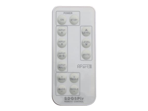 Apart SDQ5PIR - Høyttalere - 60 watt (Total) - toveis - hvit