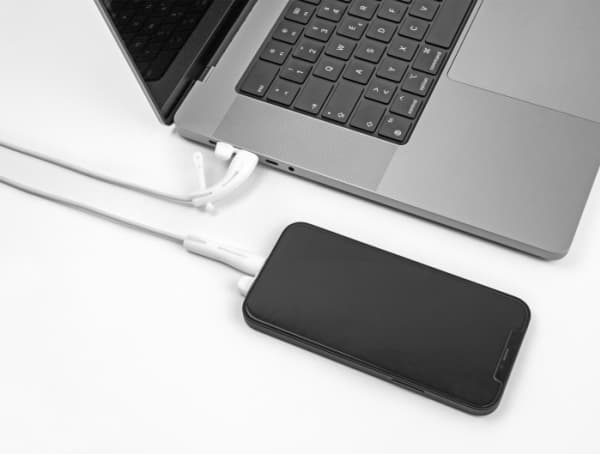 Delock - Støvdeksel for kabler - hvit (en pakke 2 deler) - for iPad/iPhone/iPod (Lightning)