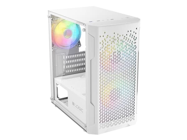 LOGIC ARAMIS ARGB Mini USB 3.0-kapsling Vit