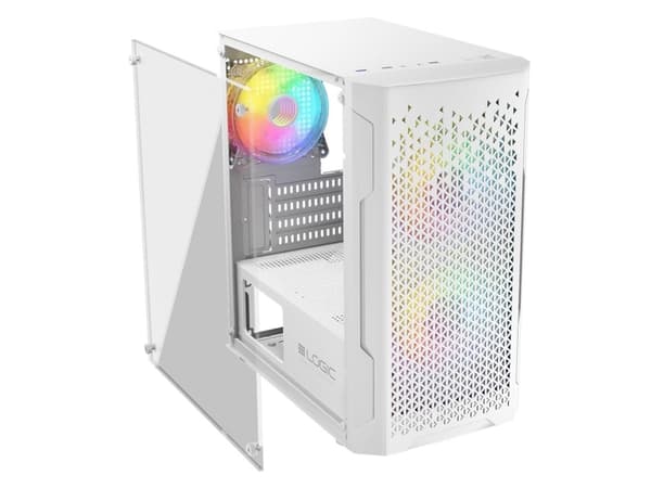 LOGIC ARAMIS ARGB Mini USB 3.0-kapsling Vit