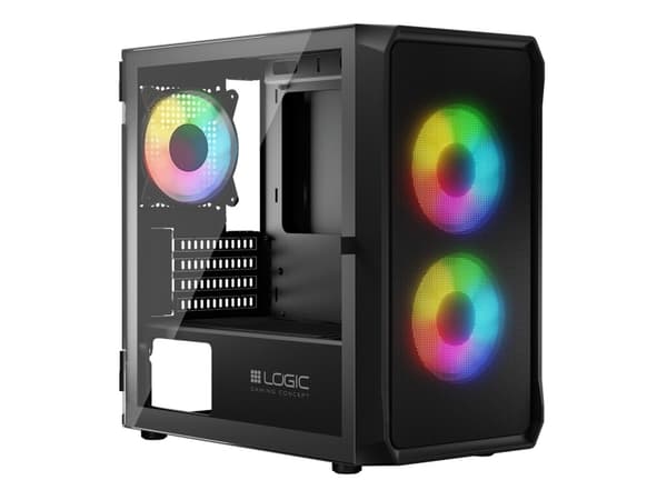 Logic PORTOS ARGB MINI USB 3.0 hölje svart (AM-PORTOS-10-0000000-0002)