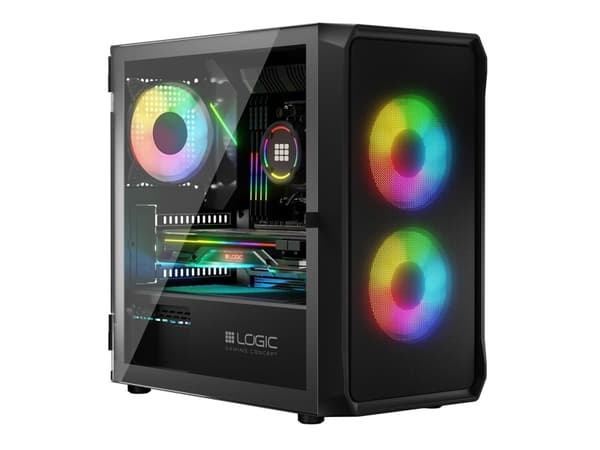 Logic PORTOS ARGB MINI USB 3.0 hölje svart (AM-PORTOS-10-0000000-0002)
