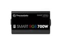 Miniatyrbilde 4 av 5: Thermaltake SMART RGB PS-SPR-0700NHSAWE-1 - Strømforsyning (intern) - ATX12V 2.3 - 80 PLUS - AC 100-240 V - 700 watt - aktiv PFC - svart
