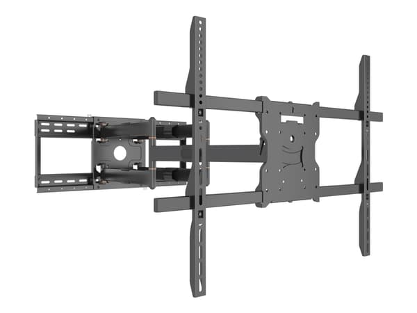 Multibrackets M - Monteringssett (arm med lang rekkevidde) - SD-dobbel - for TV - universell, 980 mm - kraftig solid stål - svart - skjermstørrelse: